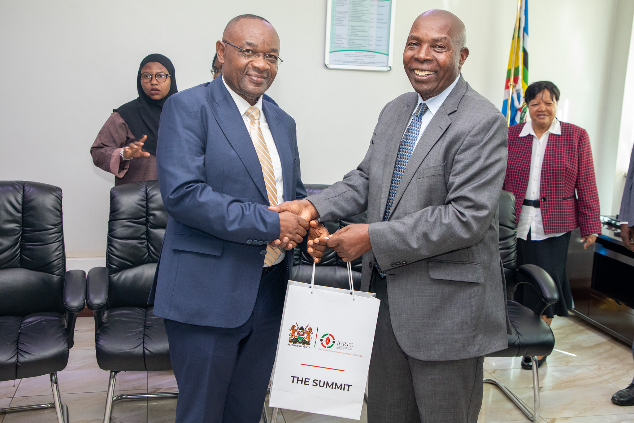  IGRTC hosted delegation from the East Africa Local Government.