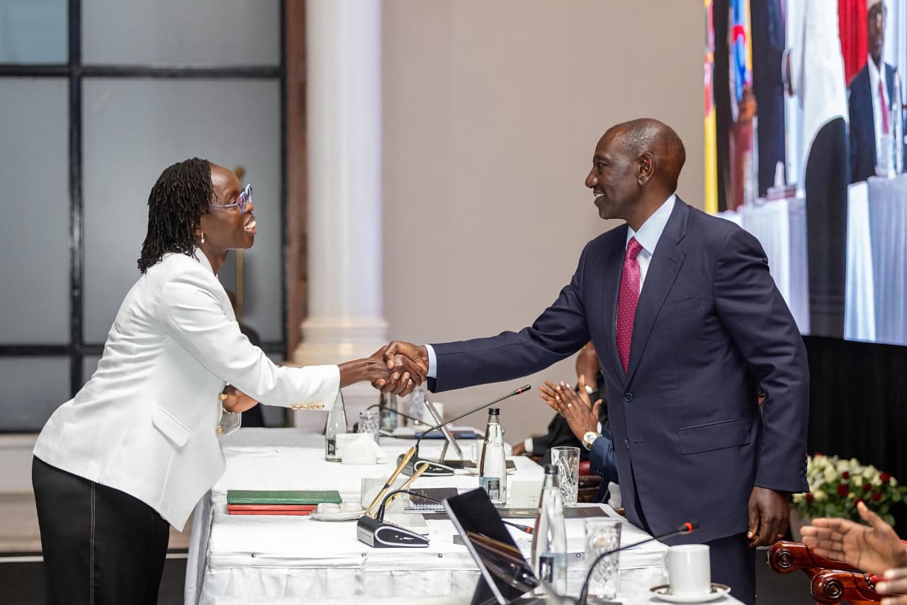 With the President