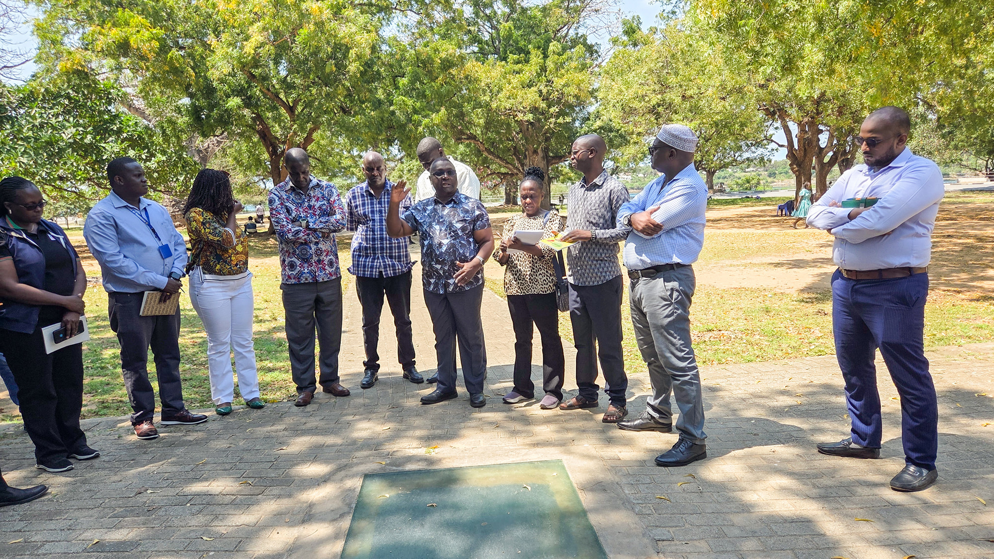 Site visit to Mama Ngina Waterfront, Uhuru Gardens, and Fort Jesus.