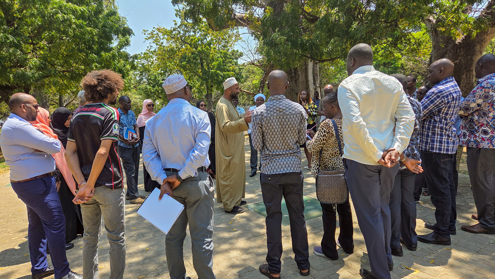 Site visit to Mama Ngina Waterfront, Uhuru Gardens, and Fort Jesus.