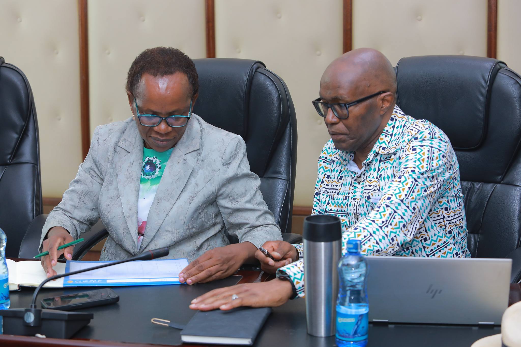 IGRTC Chairman, CPA Kithinji Kiragu, today hosted Murang’a Governor, Hon. Irungu Kang’ata