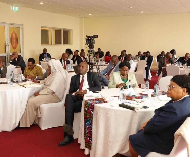 Sensitization meeting with PS on the Gazette Notices on transfer of pending devolved functions.